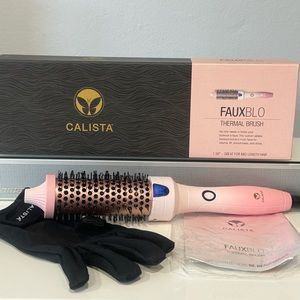 Calista FauxBlo Thermal Brush (Pink Ombre) 1.50